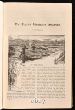 1884-1892 The English Illustrated Magazine Illustrated First Edition