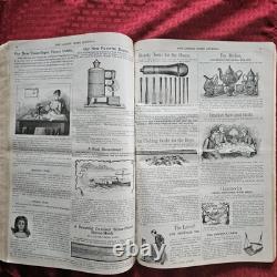 1889-90 Ladies Home Journal Full Year 15 Months Hardbound