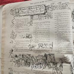 1889-90 Ladies Home Journal Full Year 15 Months Hardbound