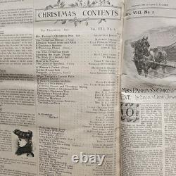 1889-90 Ladies Home Journal Full Year 15 Months Hardbound