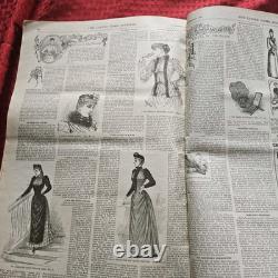 1889-90 Ladies Home Journal Full Year 15 Months Hardbound