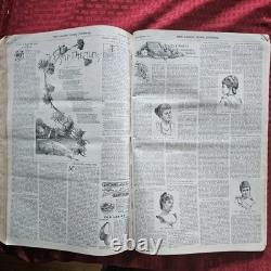 1889-90 Ladies Home Journal Full Year 15 Months Hardbound