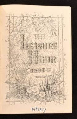 1891-92 The Leisure Hour Magazine First Edition Religious Tract Society Illus
