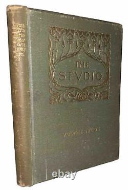 1897, 1st, THE STUDIO, AN ILLUSTRATED MAGAZINE OF FINE & APPLIED ART, VOLUME 12