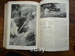 1897 WAR OF THE WORLDS by HG WELLS PEARSONS MAGAZINE VOL III KIPLING DOYLE GOBLE