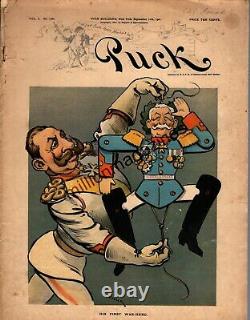 1901 Puck September 11 The Kaiser's first war hero is Waldersee