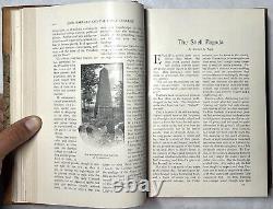 1902 New England Magazine Vol 25 Sept-feb Colorado Springs Nantucket Stockbridge