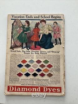 1907 The Delineator Magazine Rare Vintage Ads Fashion Life Family