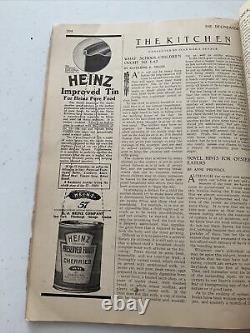 1907 The Delineator Magazine Rare Vintage Ads Fashion Life Family