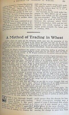 1914-1915 Magazine of Wall Street Richard Wyckoff Stock Market Stock Exchange