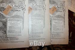 1927 The Watch Tower 24 magazines January 1 tru December 15 Original Year set