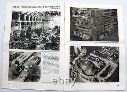 1930 3 USSR on CONSTRUCTION Photomontage AVANT-GARDE Magazine