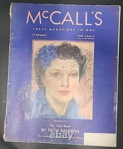 1937 McCall's Magazine All 12 Issues Full Year Jan. Dec. Neysa McMein