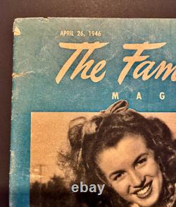 1946 MARILYN MONROE/ NORMA JEANE The Family Circle Original Magazine First Cover