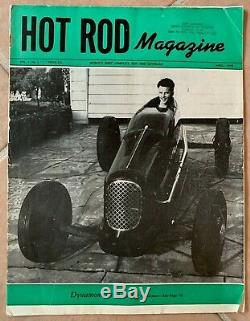 1948 April Hot Rod roadster track flathead scta el mirage indy bonneville