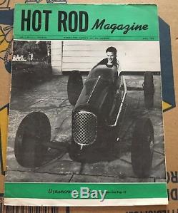 1948 April Hot Rod roadster track flathead scta el mirage indy bonneville