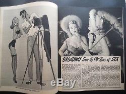 1950 LAFF MAGAZINE An INCREDIBLY SEXY MARILYN MONROE COVER! RARE HIGH GRADE