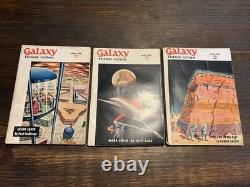 1951 Galaxy Science Fiction Complete Year Ray Bradbury FIREMAN Heinlein Asimov