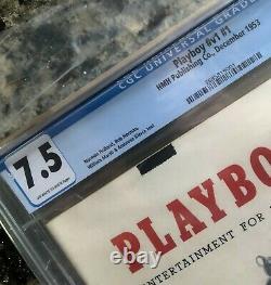 1953 Playboy 1st Edition Cgc 7.5 Off White Pages Huge Investment Piece Iconic