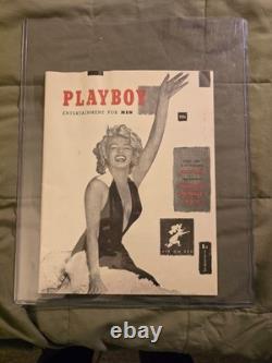 1953 Playboy Full Color Marilyn Monroe First Issue REPRINT, No Center Fold