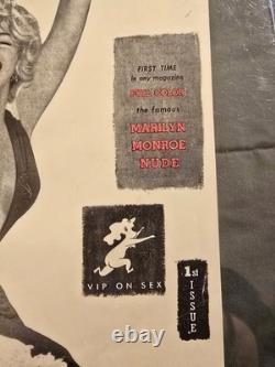 1953 Playboy Full Color Marilyn Monroe First Issue REPRINT, No Center Fold