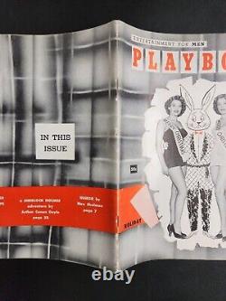1954 January Playboy Magazine Volume 1 No. 2 Margie Harrison Centerfold Playmate