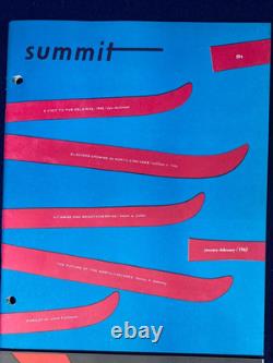 1963 Summit Magazine Full Year 10 Issues Lot Mountaineering Climbing