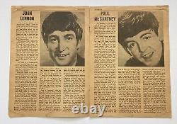 1964 1st edition earliest Beatles 16 pg Fan Magazine Very Good Condition! RARE