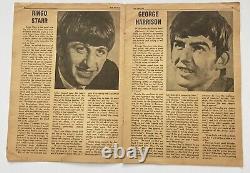 1964 1st edition earliest Beatles 16 pg Fan Magazine Very Good Condition! RARE