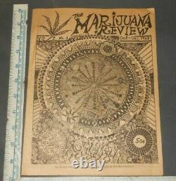 1968 Vol 1 #1 The Marijuana Review Ed Sanders The Fugs Allen Ginsberg