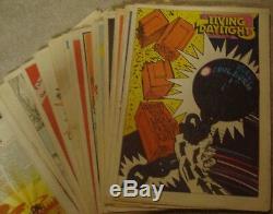 1973. The Living Daylights. News Paper. Richard NEVILLE OZ Magazine. Walsh. RARE SET