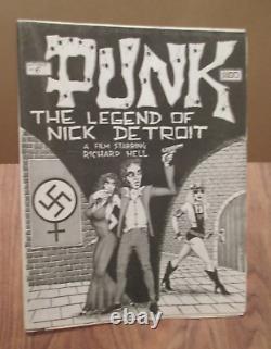 1976 PUNK Magazine #6 Legend of NICK DETROIT RAMONEs Holmstrom Debbie HARRY