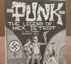 1976 PUNK Magazine #6 Legend of NICK DETROIT RAMONEs Holmstrom Debbie HARRY