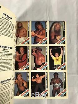 1985 Wrestling All Stars Trading Cards Magazine #1 COMPLETE 54 UNCUT CARDS