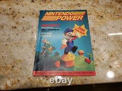 1988 Nintendo Power Magazine July August Issue #1 with POSTER Super Mario 2 Zelda
