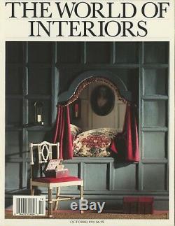 1991 The World of Interiors Magazine Design Decor Art Home Garden 7 ISSUES