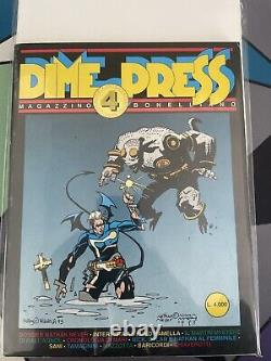 1993 Dime Press #4 Italian Magazine First Hellboy