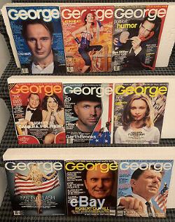 1995-2001 GEORGE MAGAZINE (Lot of 57) Complete Run