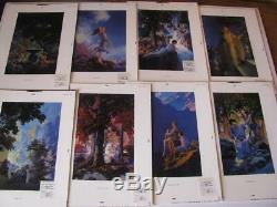 1995 Mock Up 1st Edition Pre Publication Art Proofs Maxfield Parrish 3 Book +