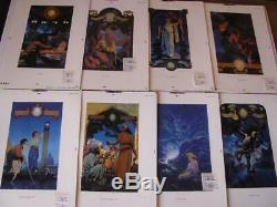 1995 Mock Up 1st Edition Pre Publication Art Proofs Maxfield Parrish 3 Book +