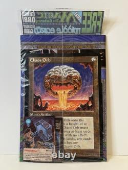 1996 SEALED Inquest Magazine #12 Magic the Gathering Promo Jumbo Chaos Orb