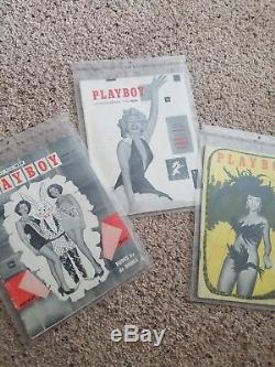 1First Edition/Issue Playboy Magazine December (1953), January/Febuary (1954)
