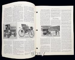 1st AUTO RACE AUTOMOBILE Magazine Jan 1900 Original 1st Edition RARE