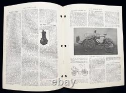 1st AUTO RACE AUTOMOBILE Magazine Jan 1900 Original 1st Edition RARE