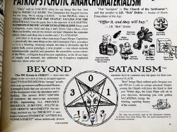 1st Ed Satan Occult MAD Magazine style Revelation X The Bob Apocryphon Dobbs