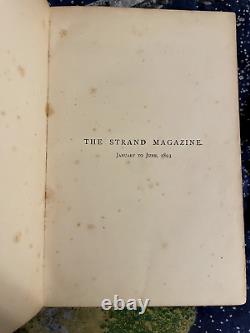 1st Edition! Sherlock Holmes, THE STRAND MAGAZINE, Vol 5, Jan-Jun 1893