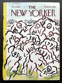 1st ed Capote In Cold Blood in New Yorker 4 issues Sep 25, Oct 2 9 & 16 1965