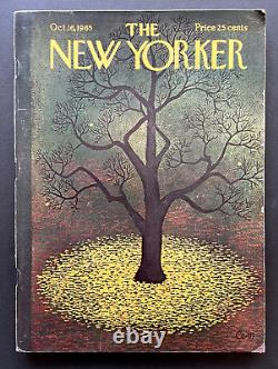 1st ed Capote In Cold Blood in New Yorker 4 issues Sep 25, Oct 2 9 & 16 1965