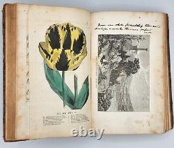 1st edition 1844-The Ladies Garland and family magazine. W full color engravings