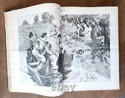 2 Bound 1901 Harpers Weekly + Mail & Express Illustrated Saturday Magazine
